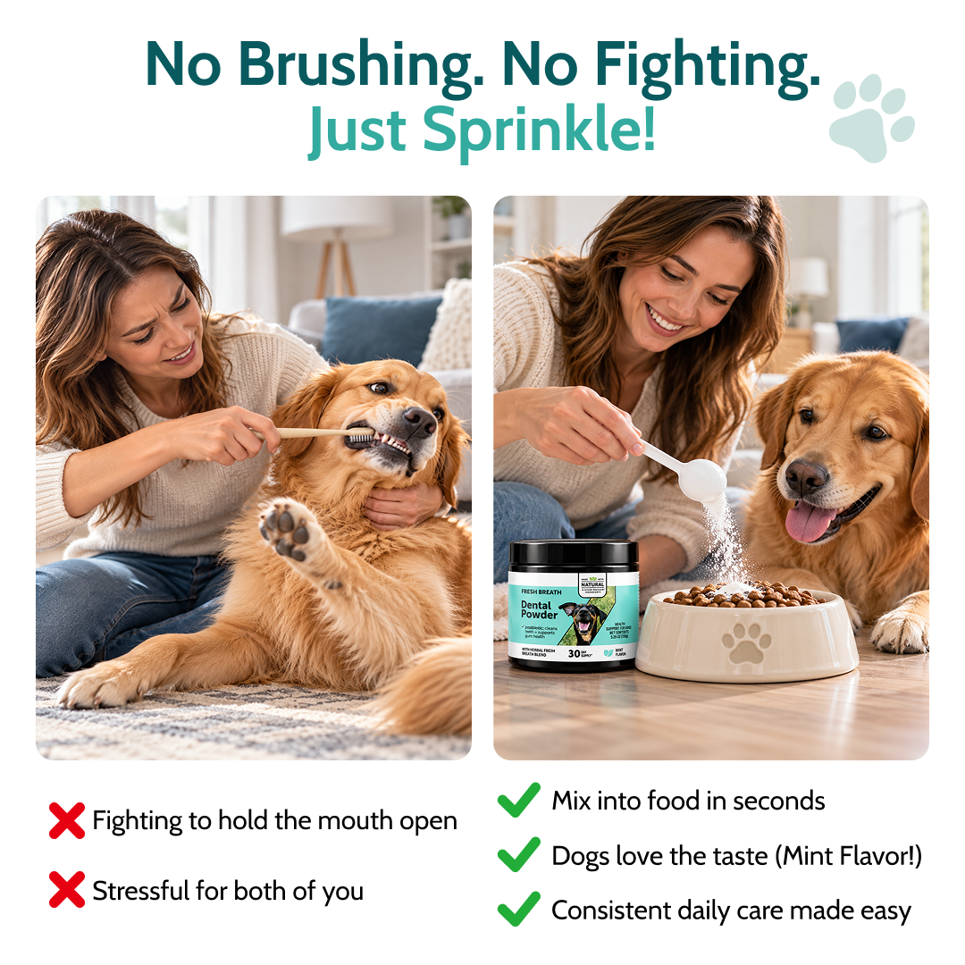 Natural Dog Dental Powder