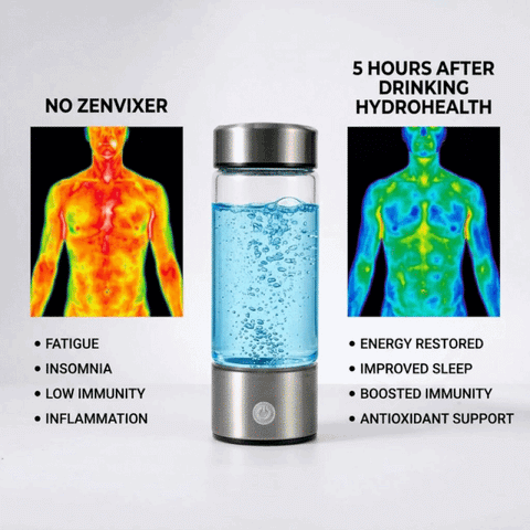 Zenvixer™ Hydrogen Water Bottle - Provides Fast Relief From Kidney Issues