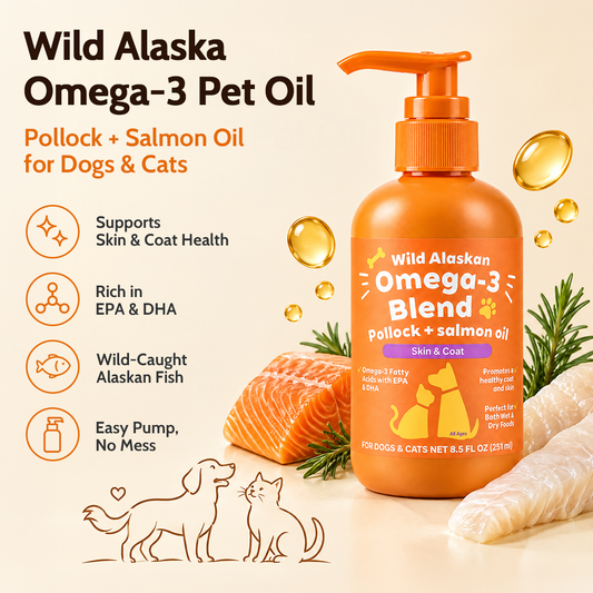 Wild Alaska Omega-3 Pet Oil
