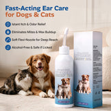 Anti-Itch & Mite Ear Drops for Dogs & Cats