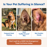 Anti-Itch & Mite Ear Drops for Dogs & Cats