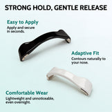 Zenvixer™Snore-Relief Strips- Breathe Better. Sleep Deeper. Live Fully.