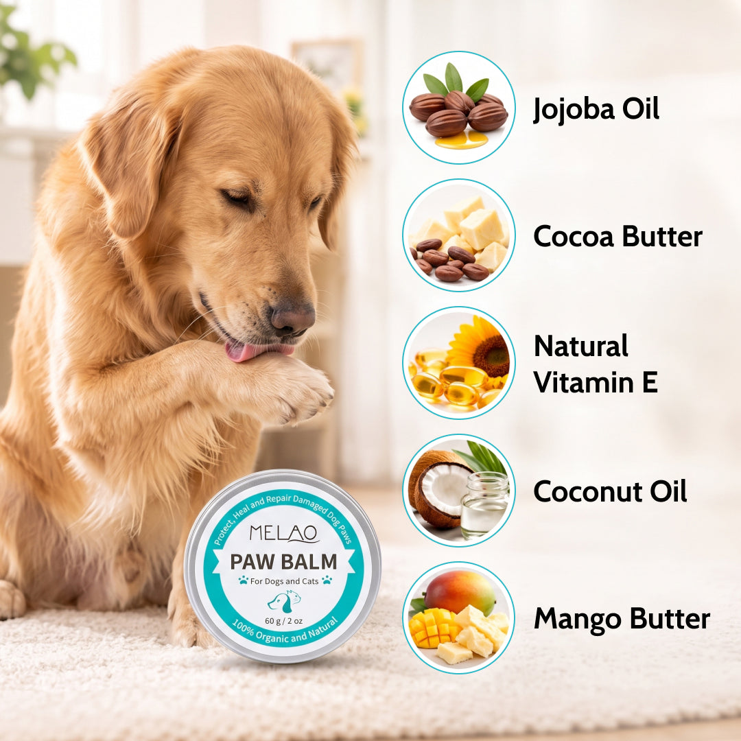 Natural Paw Balm for Dogs & Cats