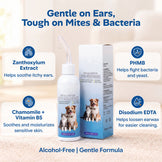 Anti-Itch & Mite Ear Drops for Dogs & Cats