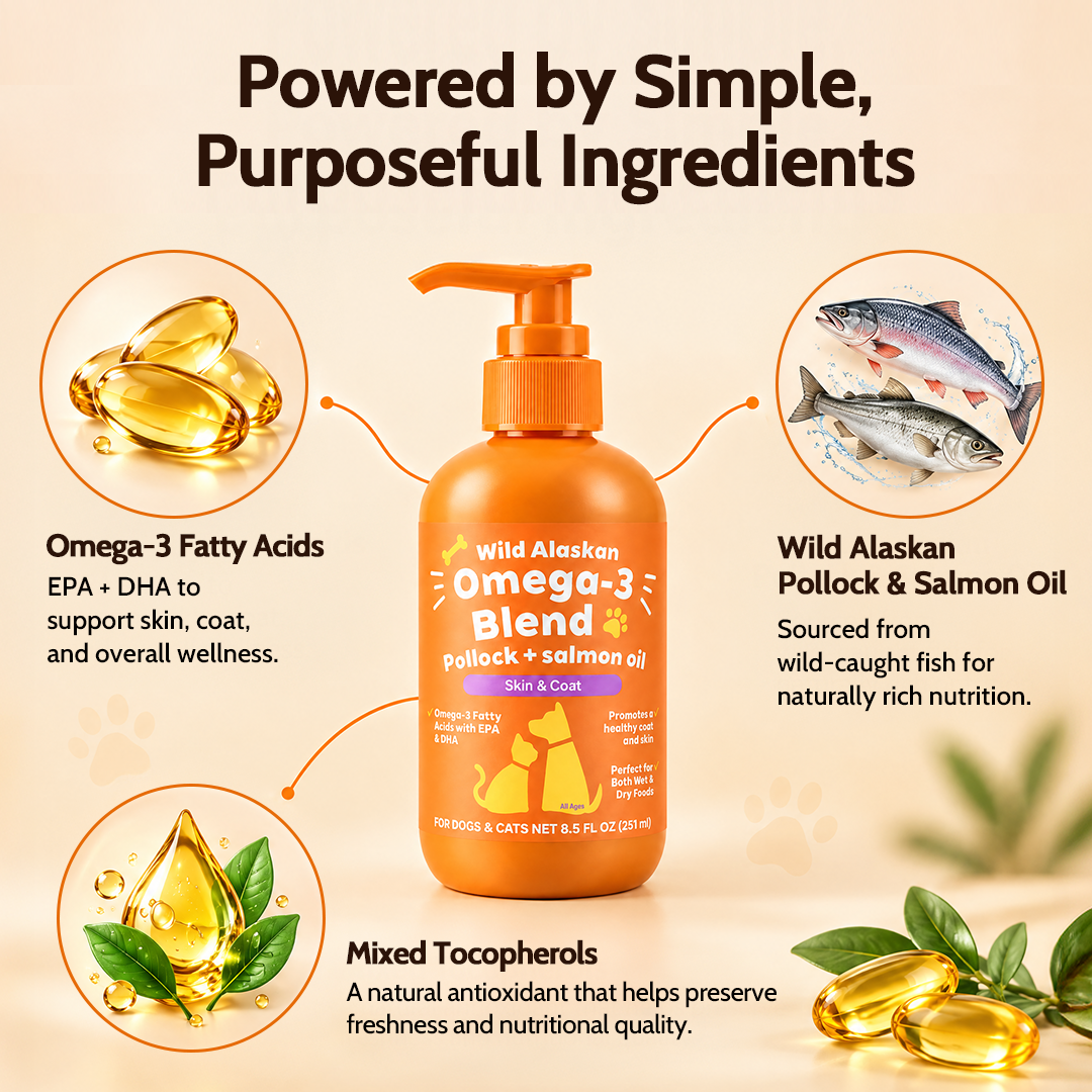Wild Alaska Omega-3 Pet Oil