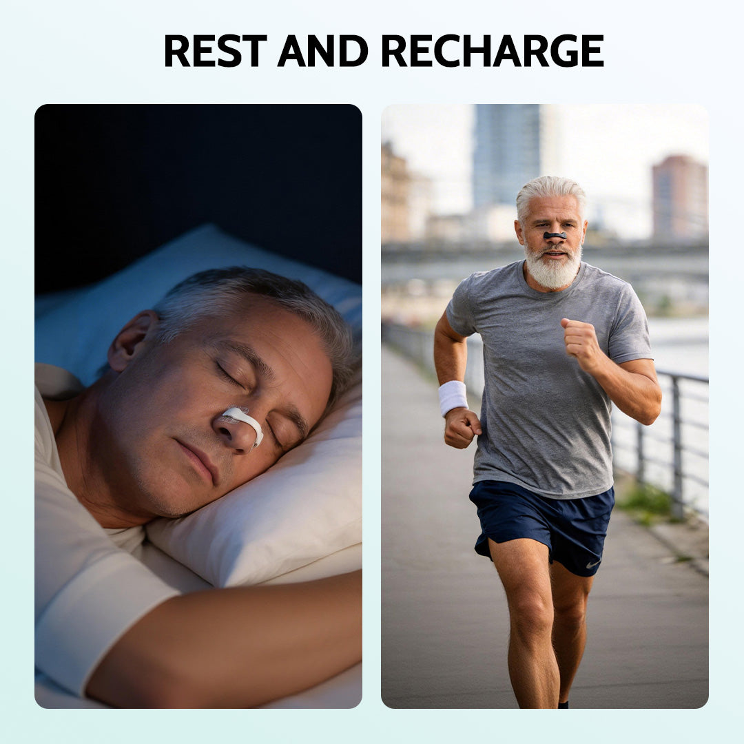 Zenvixer™Snore-Relief Strips- Breathe Better. Sleep Deeper. Live Fully.
