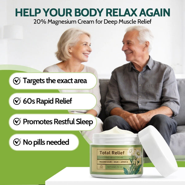 Zenvixer™ Total Relief Magnesium Cream| Fast-Acting Relief for Any Pain Point