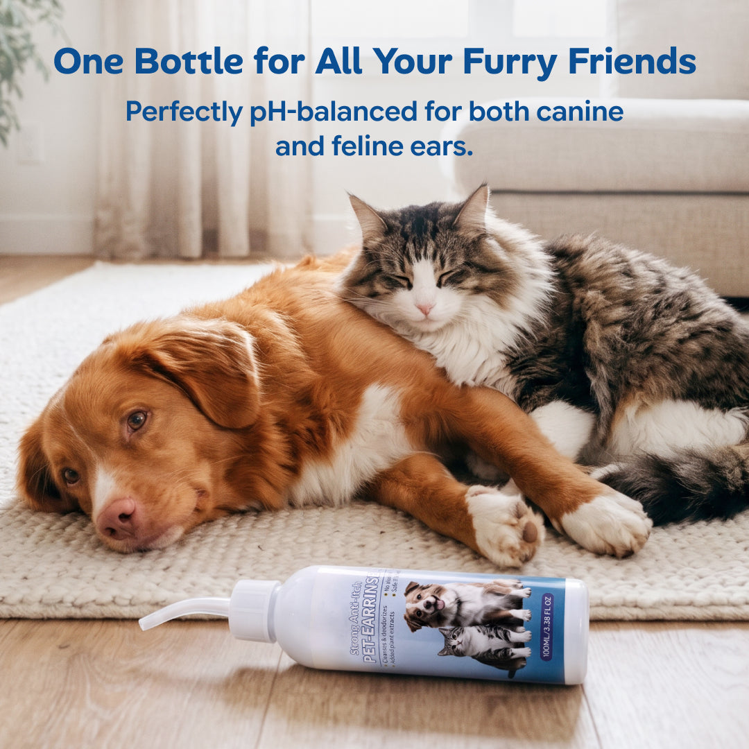 Anti-Itch & Mite Ear Drops for Dogs & Cats