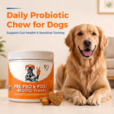 Daily Probiotic Chews for Dogs | Gut & Digestive Support