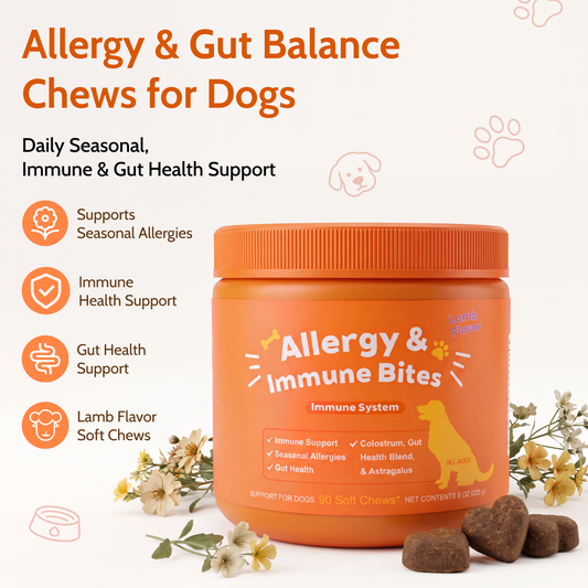 Allergy & Gut Balance Chews for Dogs