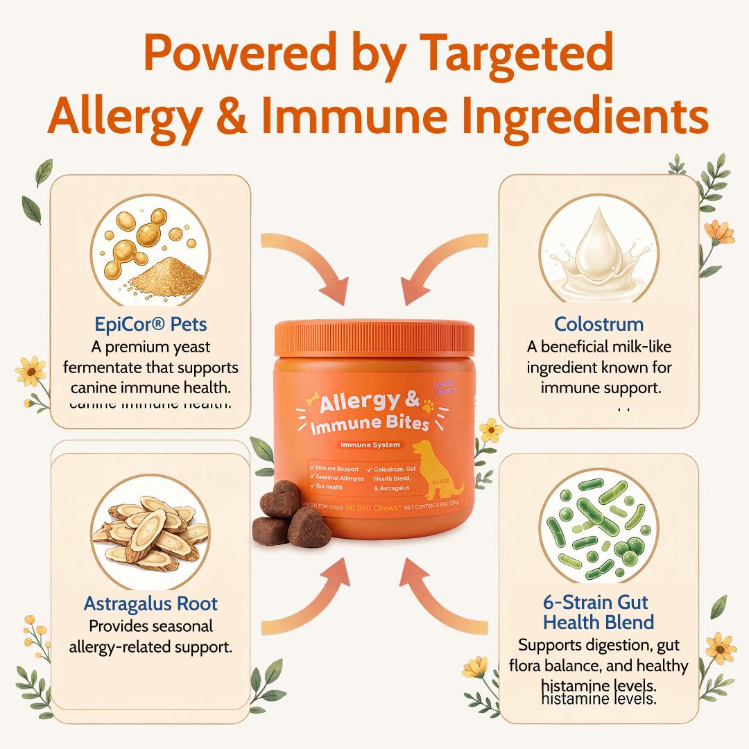 Allergy & Gut Balance Chews for Dogs