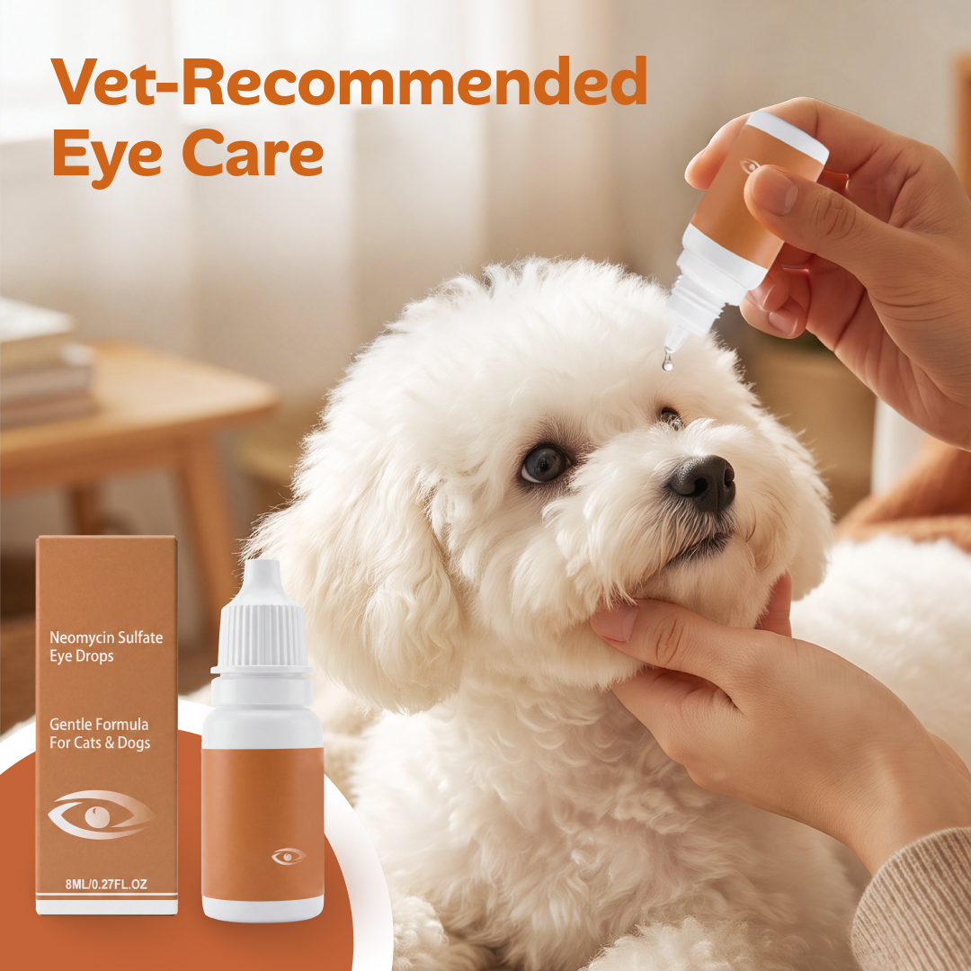 Tear Stain Remover Eye Drops for Dogs & Cats