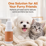 Tear Stain Remover Eye Drops for Dogs & Cats